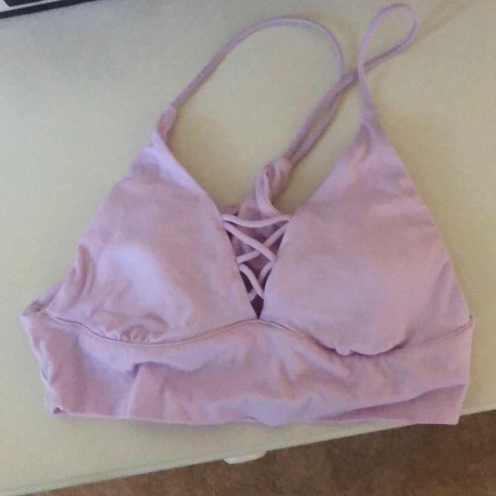 lavender bralette